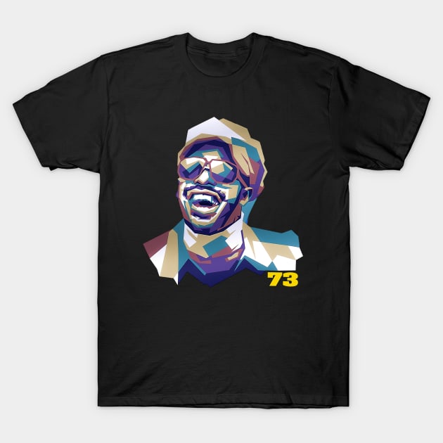 stevie wonder T-Shirt by toko om adon